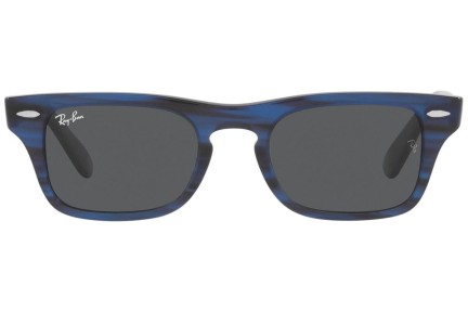 Slnečné okuliare Ray-Ban Junior Burbank Jr RJ9083S 707287 Obdĺžníkové Modré