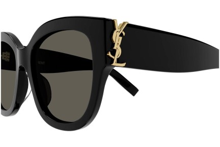 Slnečné okuliare Saint Laurent SLM95/F 001 Cat Eye Čierne