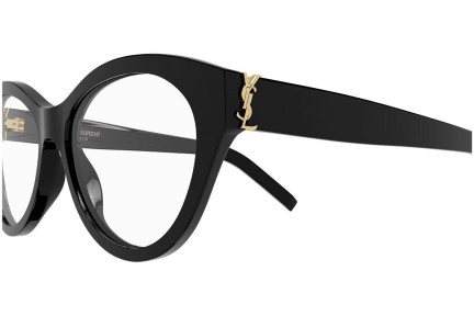 Okuliare Saint Laurent SLM96 001 Cat Eye Čierne