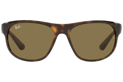 Slnečné okuliare Ray-Ban RB4351 710/73 Oválne Havana