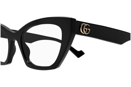 Okuliare Gucci GG1334O 001 Cat Eye Čierne