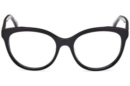 Okuliare Max Mara MM5102 001 Okrúhle Čierne