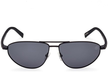 Slnečné okuliare Timberland TB9324 02D Polarized Pilot Čierne