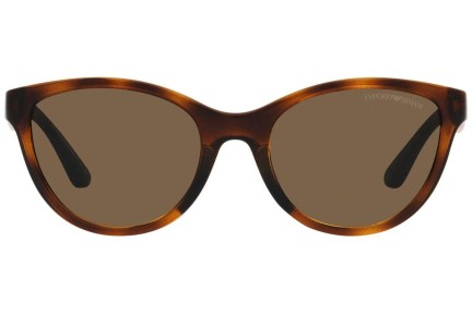 Slnečné okuliare Emporio Armani EK4003 502673 Cat Eye Havana