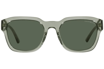 Slnečné okuliare Emporio Armani EA4175 536271 Squared Zelené