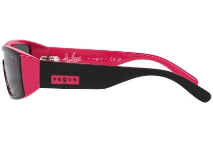 Slnečné okuliare Vogue Eyewear VO5442S 300987 Obdĺžníkové Čierne