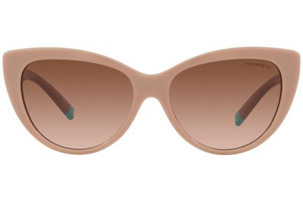 Slnečné okuliare Tiffany & Co. TF4196 83523B Cat Eye Hnedé