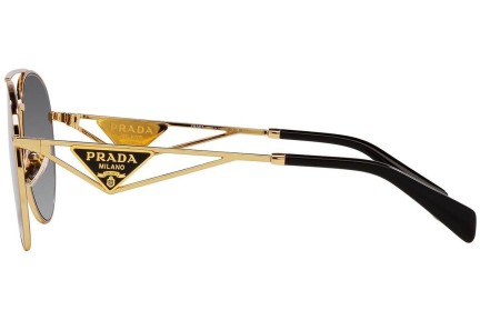 Slnečné okuliare Prada PR73ZS 5AK5W1 Polarized Pilot Zlaté