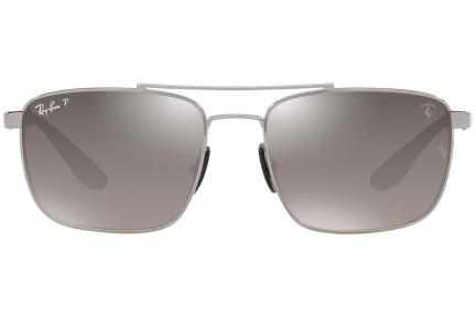 Slnečné okuliare Ray-Ban RB3715M F0845J Polarized Pilot Strieborné