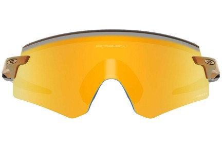 Slnečné okuliare Oakley Encoder OO9471 947120 Jednoliate | Shield Hnedé