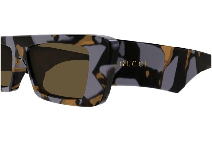 Slnečné okuliare Gucci GG1331S 006 Obdĺžníkové Havana