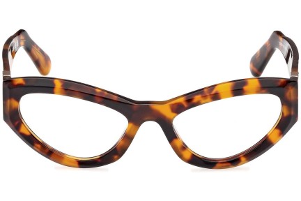 Okuliare GCDS GD5024 052 Cat Eye Havana