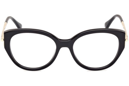 Okuliare Max Mara MM5116 001 Okrúhle Čierne