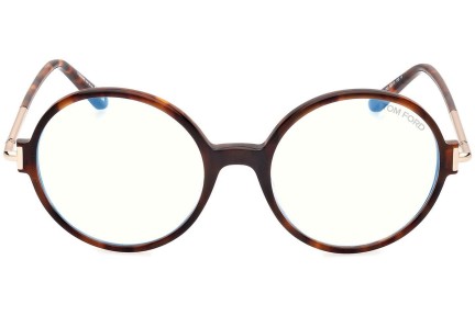 Okuliare Tom Ford FT5914-B 052 Okrúhle Havana