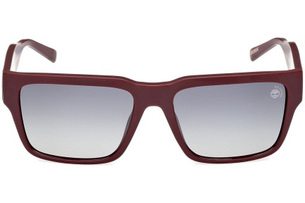 Slnečné okuliare Timberland TB9336-H 67D Polarized Squared Červené