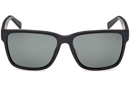 Slnečné okuliare Timberland TB9335-H 02R Polarized Squared Čierne