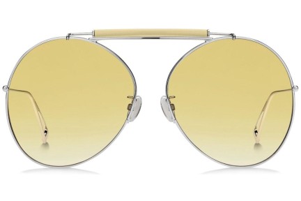 Slnečné okuliare Max Mara MMEVE KU2/06 Polarized Pilot Strieborné