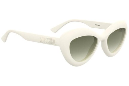 Slnečné okuliare Moschino MOS163/S SZJ/9K Cat Eye Biele