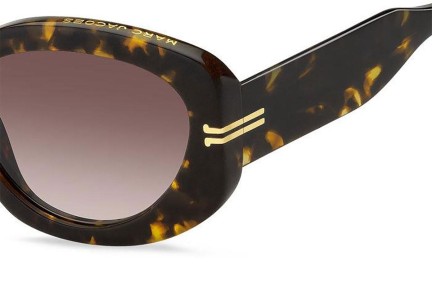 Slnečné okuliare Marc Jacobs MJ1099/S 086/HA Oválne Havana