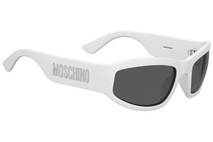 Slnečné okuliare Moschino MOS164/S 6HT/IR Cat Eye Biele