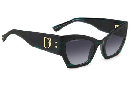 Slnečné okuliare Dsquared2 D20132/S 6AK/9O Cat Eye Zelené