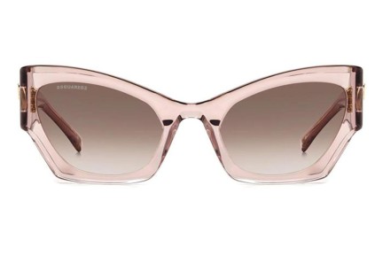 Slnečné okuliare Dsquared2 D20132/S 8XO/HA Cat Eye Ružové