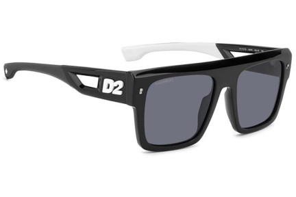 Slnečné okuliare Dsquared2 D20127/S 80S/IR Flat Top Čierne