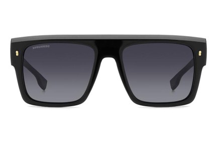 Slnečné okuliare Dsquared2 D20127/S 807/9O Flat Top Čierne