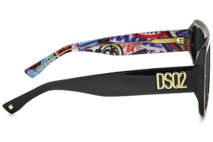 Slnečné okuliare Dsquared2 D20128/S 2VM/MT Flat Top Mix