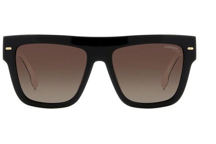 Slnečné okuliare Carrera CARRERA3016/S 80S/LA Polarized Flat Top Čierne