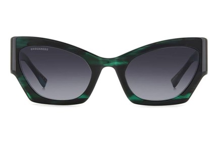 Slnečné okuliare Dsquared2 D20132/S 6AK/9O Cat Eye Zelené