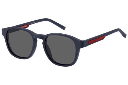 Okuliare Tommy Hilfiger TH2085/CS FLL/M9 Polarized Obdĺžníkové Modré