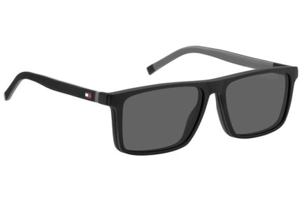 Okuliare Tommy Hilfiger TH2086/CS O6W/M9 Polarized Obdĺžníkové Čierne