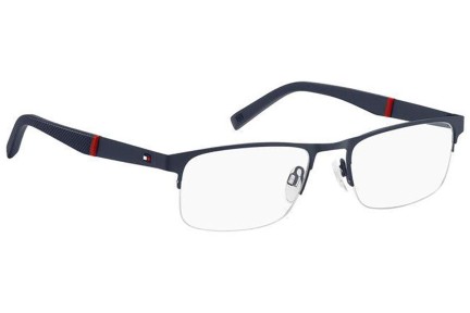 Okuliare Tommy Hilfiger TH2083 FLL Obdĺžníkové Modré