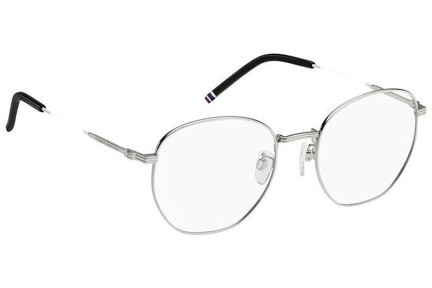 Okuliare Tommy Hilfiger TH2114/F 010 Okrúhle Strieborné