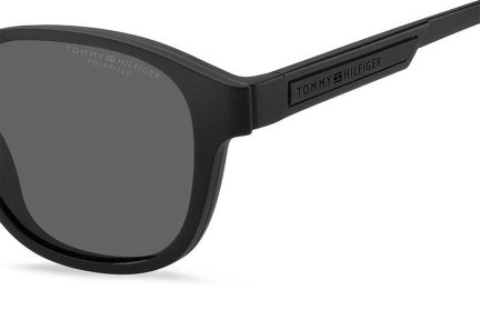 Okuliare Tommy Hilfiger TH2085/CS 003/M9 Polarized Obdĺžníkové Čierne