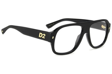 Okuliare Dsquared2 D20125 807 Flat Top Čierne