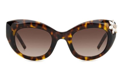 Slnečné okuliare Carolina Herrera HER0215/S 086/HA Cat Eye Havana