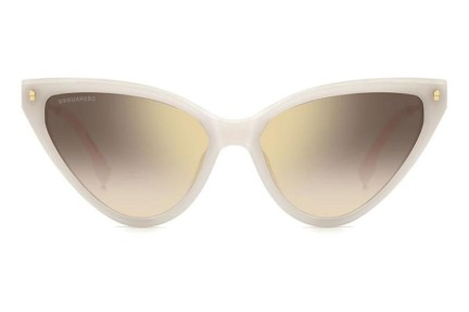 Slnečné okuliare Dsquared2 D20134/S SZJ/JL Cat Eye Biele