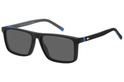 Okuliare Tommy Hilfiger TH2086/CS 003/M9 Polarized Obdĺžníkové Čierne