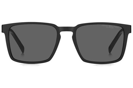 Slnečné okuliare Tommy Hilfiger TH2088/S 003/M9 Polarized Obdĺžníkové Čierne