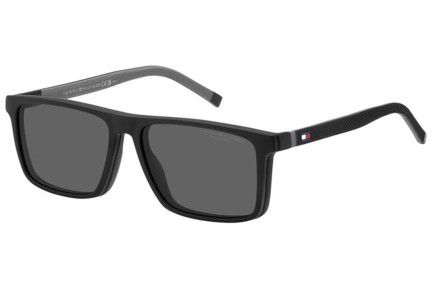 Okuliare Tommy Hilfiger TH2086/CS O6W/M9 Polarized Obdĺžníkové Čierne