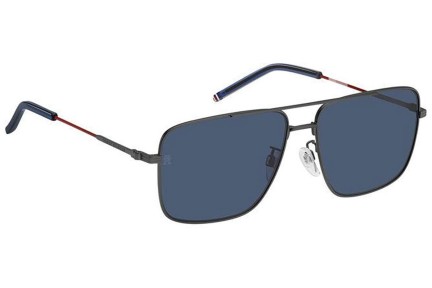 Slnečné okuliare Tommy Hilfiger TH2110/S R80/KU Obdĺžníkové Sivé