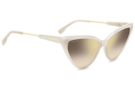 Slnečné okuliare Dsquared2 D20134/S SZJ/JL Cat Eye Biele