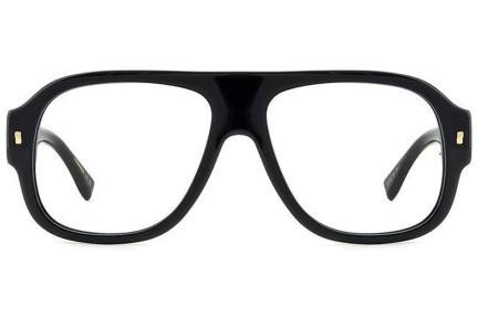 Okuliare Dsquared2 D20125 807 Flat Top Čierne