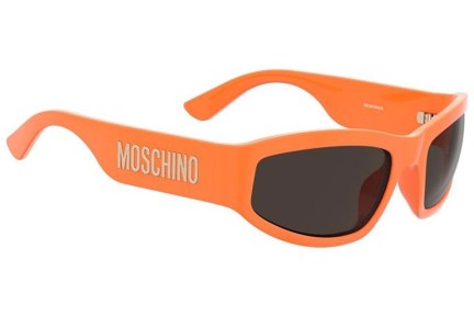 Slnečné okuliare Moschino MOS164/S L7Q/70 Cat Eye Oranžové