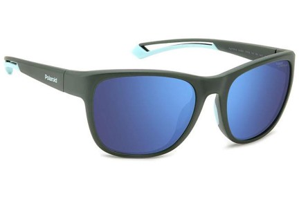 Slnečné okuliare Polaroid PLD7051/S DLD/QG Polarized Obdĺžníkové Zelené