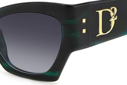 Slnečné okuliare Dsquared2 D20132/S 6AK/9O Cat Eye Zelené