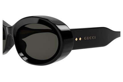 Slnečné okuliare Gucci GG1527S 001 Okrúhle Čierne