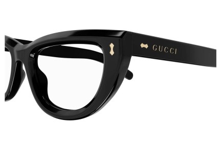 Okuliare Gucci GG1521O 001 Cat Eye Čierne